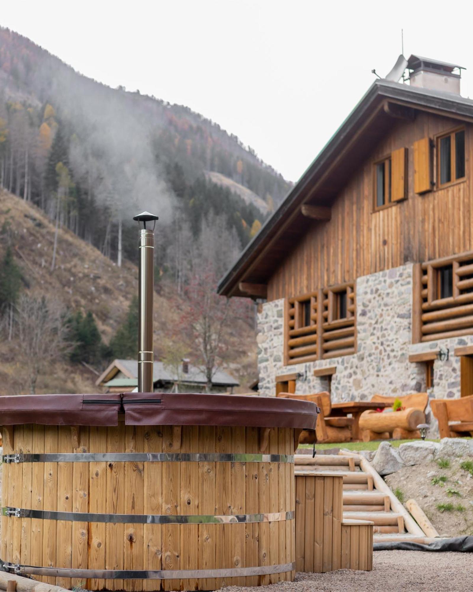 Chalet Al Maso Val Calamento Telve Extérieur photo